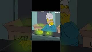 Homer comes to work early and does his own work. cc