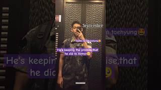 Taehyung glow up after joining military,#shorts #bts #v #shortsfeed #youtubeshorts #btsedits