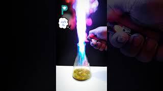 Aurora Borealis in a Conical Flask || Burning of H2 Gas || Ft. Dr.RGD Sir🪄 #prepmed_neet #neetug