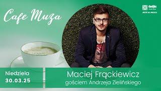 Jak zrobić vibrato lewą nogą? Akordeonista Maciej Frąckiewicz gościem Cafe "Muza"