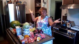 Small Grocery Haul & I love Yard Sales | Come See What I Got