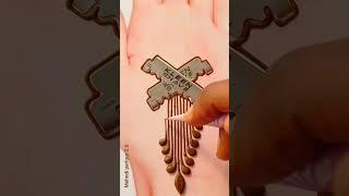 Beautiful mehndi design trick | #shorts #video #mehndi #viral #trending