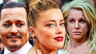 ¡Amber Heard se EMBARAZÓ a PROPÓSITO por ENVIDIA a Johnny Depp! El PEOR momento de Britney Spears