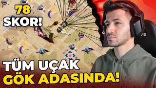 TÜM UÇAK GÖK ADASINA ATLARSA? PUBG MOBILE