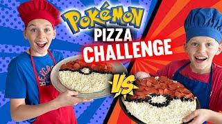 Pokemon PIZZA Baking Challenge vs My Brother!