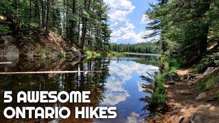 5 Awesome HIKING TRAILS in ONTARIO, CANADA | Best Ontario Hiking Trails for All Ages and Skill Level