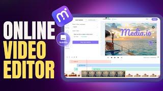 How to Edit Videos Online Using Media.io | Free Video Editor No Watermark