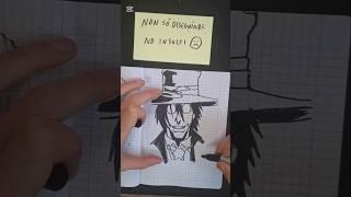 How to draw hellsing easy #howtodraw #alucard #hellsing #anime #vampire #manga