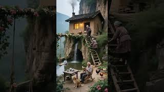 Làng quê tĩnh lặng, mang đến sự chữa lành cho tâm hồn mệt mỏi.