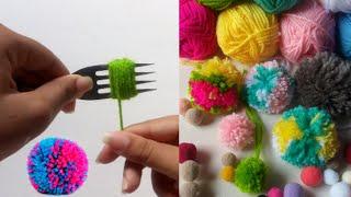 3 maneiras de fazer pompom fácil how to make pompom