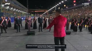 THE NATIONAL ANTHEM OF SINGAPORE - FORMULA 1 2024 SINGAPORE GRAND PRIX