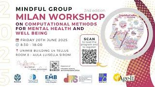 Milan Workshop on Computational Methods for Mental Health and Well Being - 20/06/2025 - 9:00