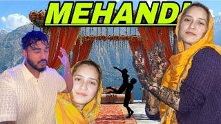 MEHANDI - CEREMONY | SHE IS TOO EXCITED | ceremony vlog #treanding #funny