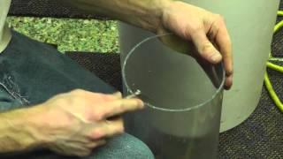 How To Cut Pipe Straight / Square With A Hand Saw. large Or Small! PVC, Polycarbonate, Acrylic, ECT