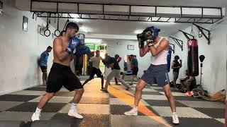 sparring session ravi(india) vs Amar(uk)