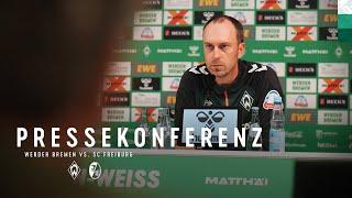 Pressekonferenz mit Ole Werner vor Freiburg | SV Werder Bremen - SC Freiburg