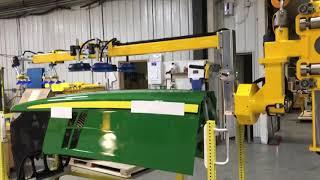 GCI Stacker Manipulator handling Hood