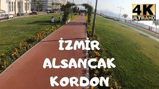 Konak Kordon Beach Walk - Walking tour in izmir // 2020