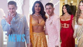 CELEBS at Billionaire Heir Anant Ambani’s Indian Wedding: Kardashians, Priyanka Chopra & More | E!