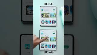 5G vs 4G Speed Test JIO Network