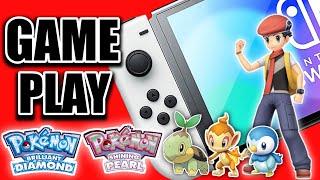 POKEMON Brilliant Diamond And Shining Pearl Gameplay See The Difference