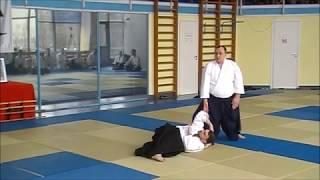 Mikhail Safronov 5 dan Aikido Aikikai - seminar Saint Petersburg april 2016