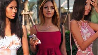 JUST STUNNING LADIES in PATTAYA BEACH EXCITING Street Scenes, Thailand 2024