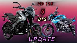 2025 NEW BAJAJ PULSAR NS125 || 5 BIG UPDATE  ALL REVIEWS || PRICE || EMI  #RIDERSANJIB #NS125