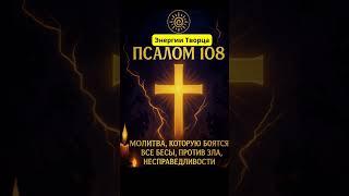 Псалом 108 — Молитва которую боятся бесы, против зла и несправедливости | Энергии Творца  #молитва