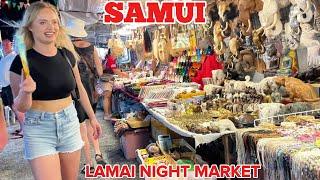 Lamai Night Market Koh Samui Thailand   Streets of Thailand