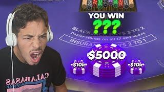 THE LARGEST SIDE BET WIN ON BLACKJACK!