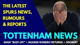 TOTTENHAM NEWS: Ange "Bust-Up!" Injured Romero Returns, Odobert Surgery, Internationals, Spurs Women