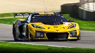 TF Sport's Corvette C8 Z06 GT3.Rs testing at Imola: Start Up, Accelerations & Flat-Plane V8 Sound!