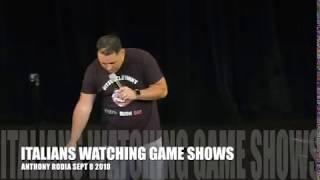 Italians watching game shows!    Anthony “Rodia” Comedy