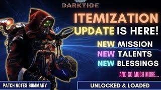 ITS FINALLY HERE!!! Patch Notes Highlights | Unlocked & Loaded | Warhammer40k: DARKTIDE