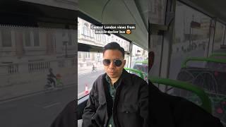 Taking London double-decker bus  #london #londonbusride #tfl  