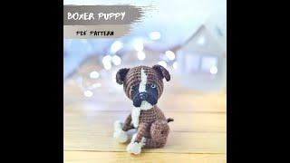 REVIEW: Mini Boxer Puppy CROCHET PATTERN PDF | Crochet tiny toy | Amigurumi Miniature dog toy