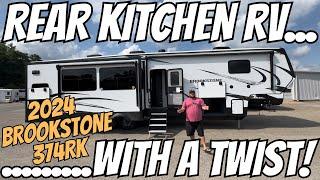 2024 Brookstone 374RK | I love this Rear Kitchen RV!