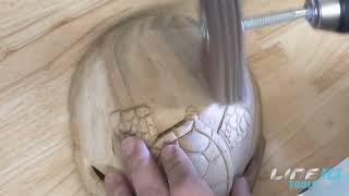 Finishing Food Wooden Bowls by LINE10 Tools