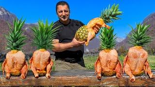 An Exotic And Very Tasty Dish Of Chicken With Pineapples! Life In A Friendly Village