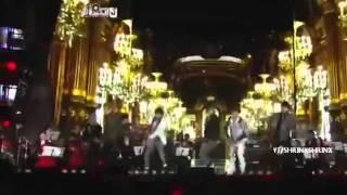 111229 Super Junior Donghae & Eunhyuk , SHINee & EXO LUHAN KAI Live @ SBS GAYO DAEJUN 2011