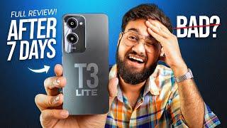 vivo T3 Lite 5G Review After 7 Days - The PERFECT BALANCED Phone ₹9,999 