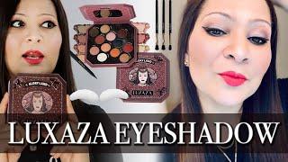 EYESHADOW PALETTE REVIEW | LUXAZA | SEEMA MAZHAR