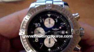 Breitling Super Avenger Review Black Dial