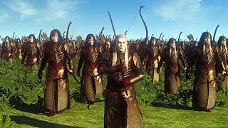 Elves of Lothlorien Vs Orcs of Minas Morgul | Lord of the Rings Cinematic Battle