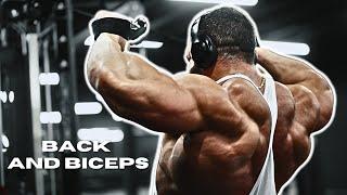 BACK AND BICEPS | 3 WEEKS OUT | ARNOLD CLASSIC