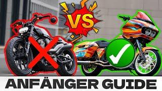 Welche HARLEY DAVIDSON ist die BESTE für FAHRANFÄNGER? H-D EINSTEIGER GUIDE