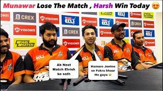 Munawar Faruqui Lose The Match  Against Harsh Beniwal Team Punjab Veers | One Word For Munawar ?