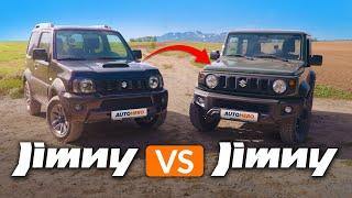 Old vs. New - Which JIMNY wins the battle of the small 4x4 Minis?