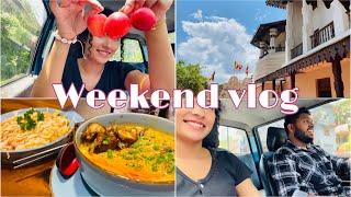 සතිඅන්තය ගෙවුන විදිහ ️  weekend vlog | day out vlog අවී ගේ driving class ගියා  #aesthetic #vlog